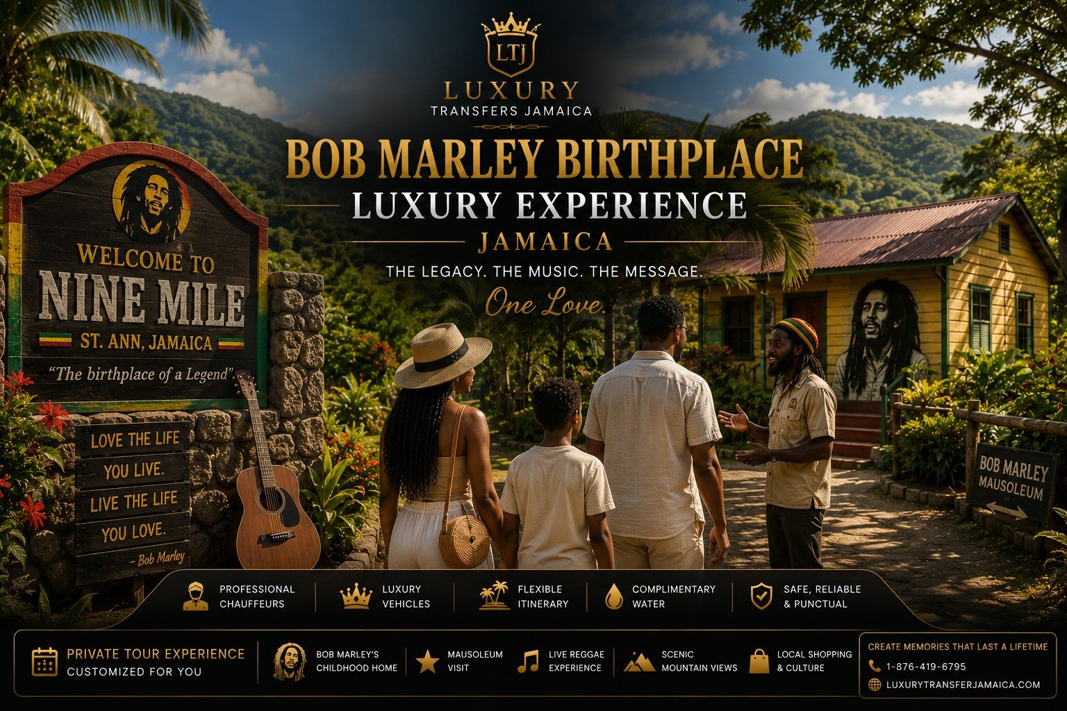 Bob Marley Birthplace Luxury Experience Jamaica