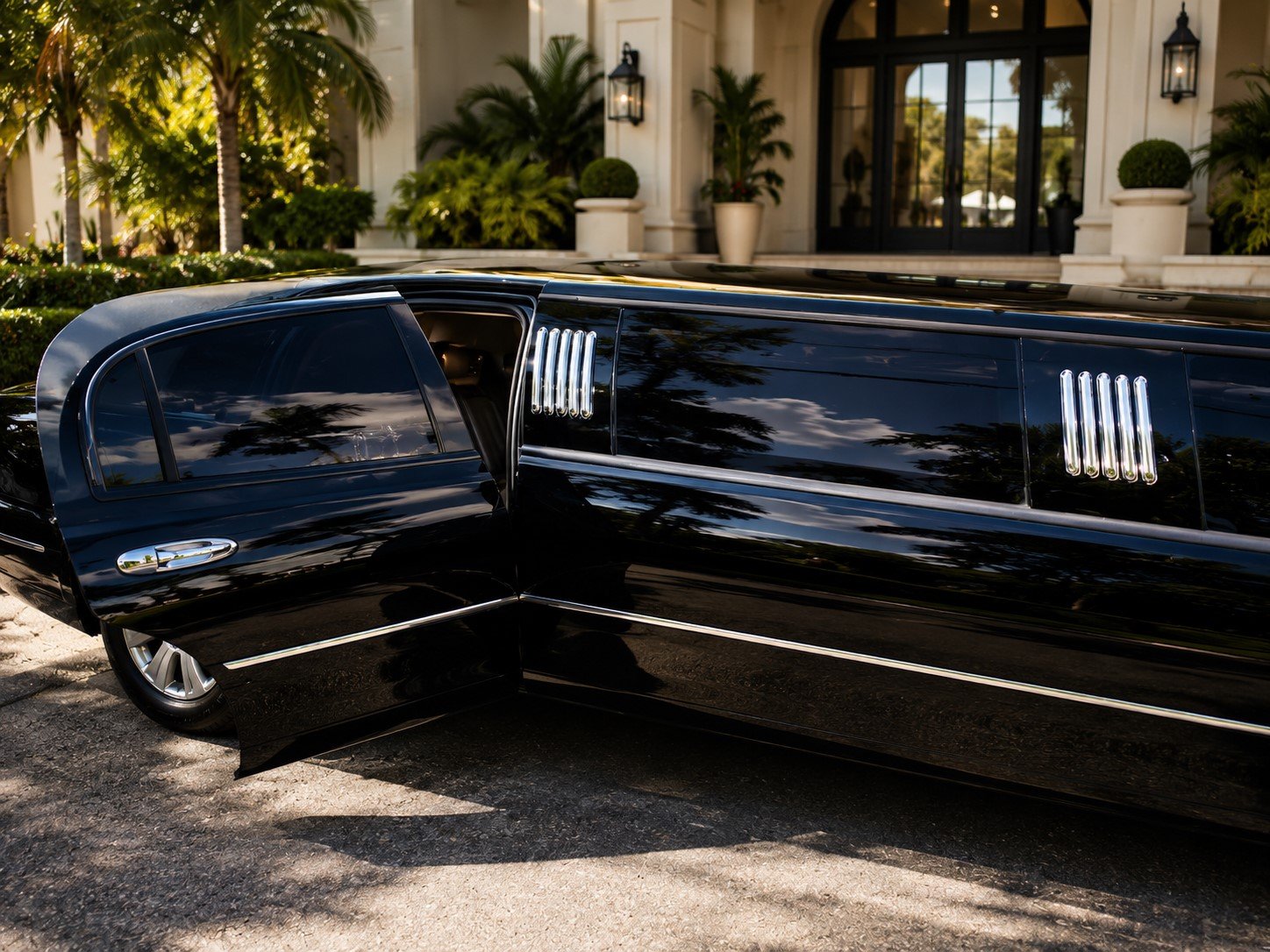 Luxury Stretch Limousine interior
