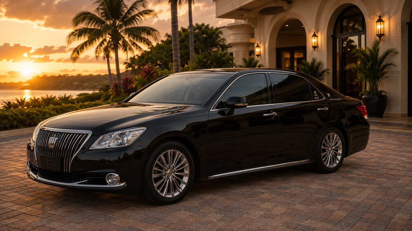 Luxury Private Sedan Transfer Jamaica Corporate Executive Chauffeur