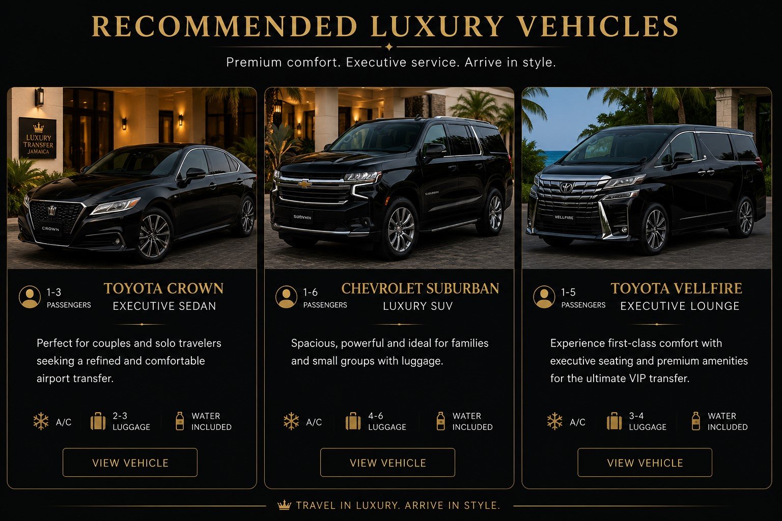 Luxury Private Transfers Jamaica FAQ