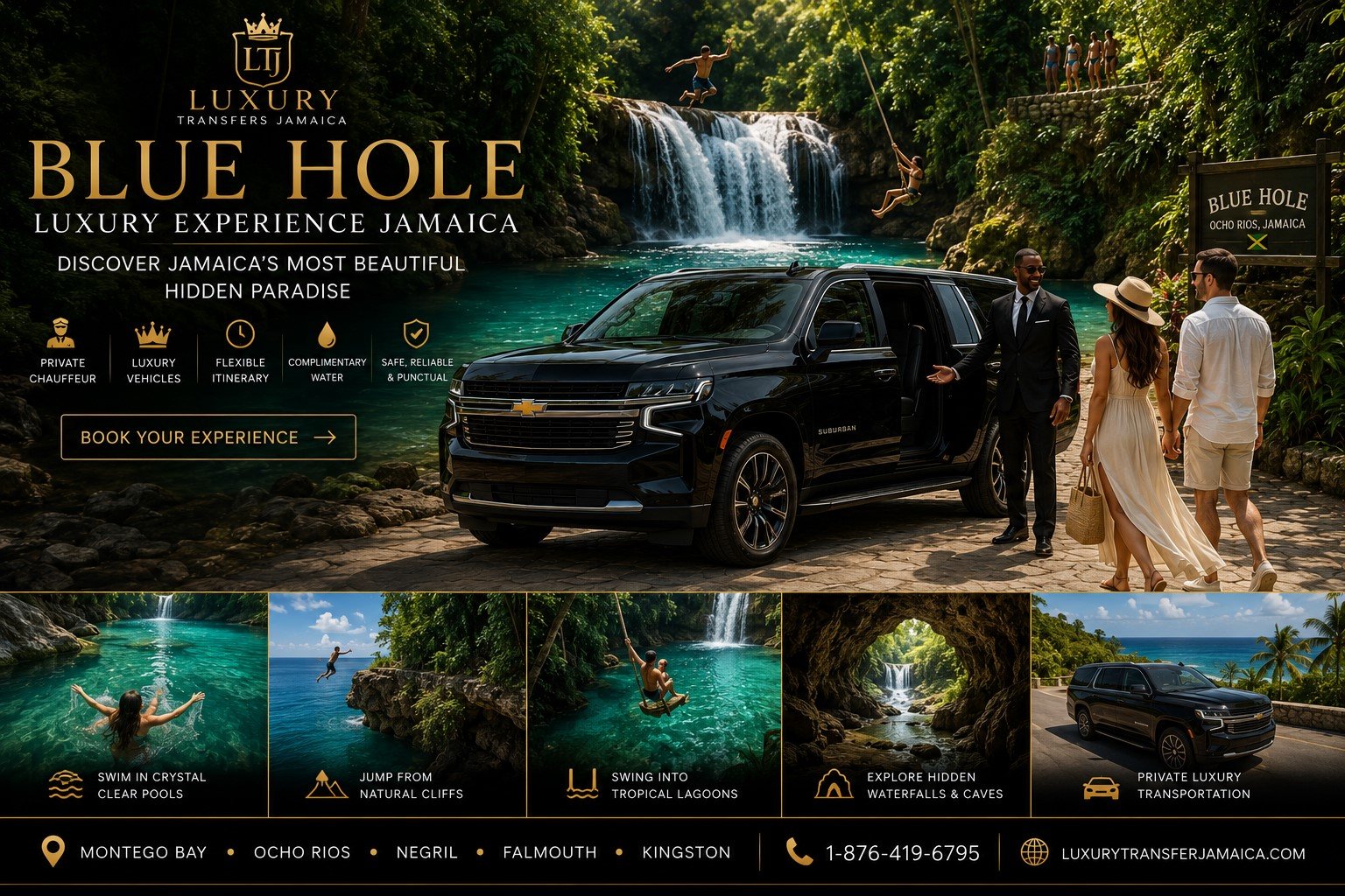 Blue Hole Luxury Experience Jamaica