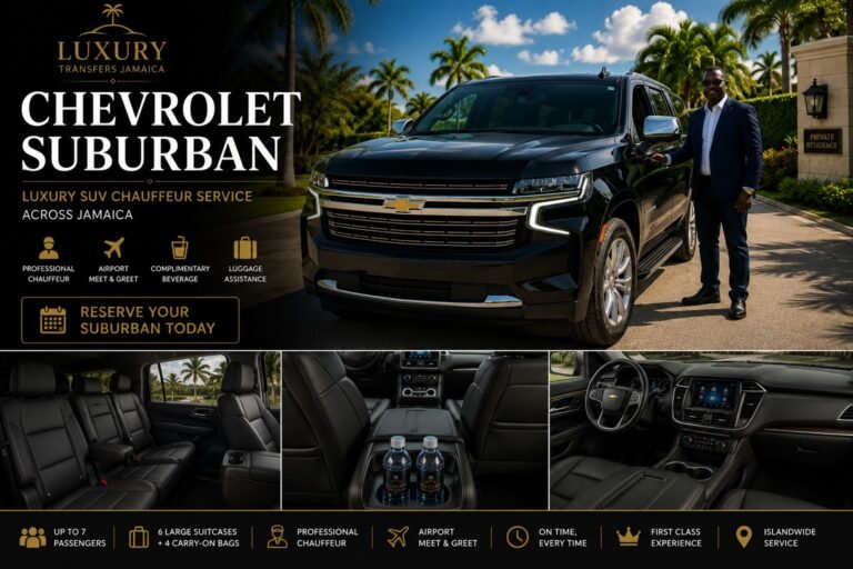 Chevrolet Suburban SUV Jamaica | Luxury Transfers Jamaica