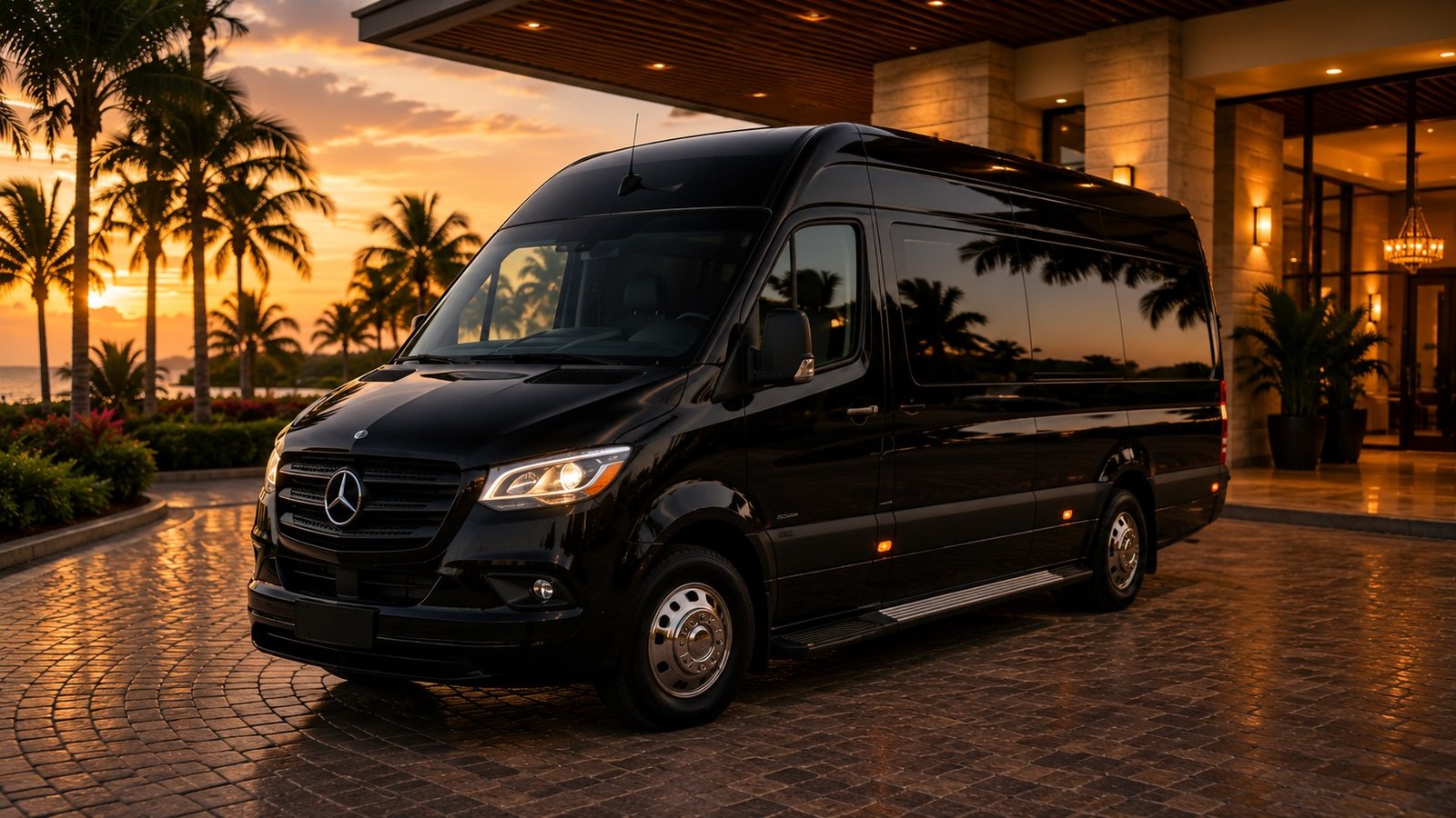 Mercedes-Benz Sprinter luxury transportation in Jamaica