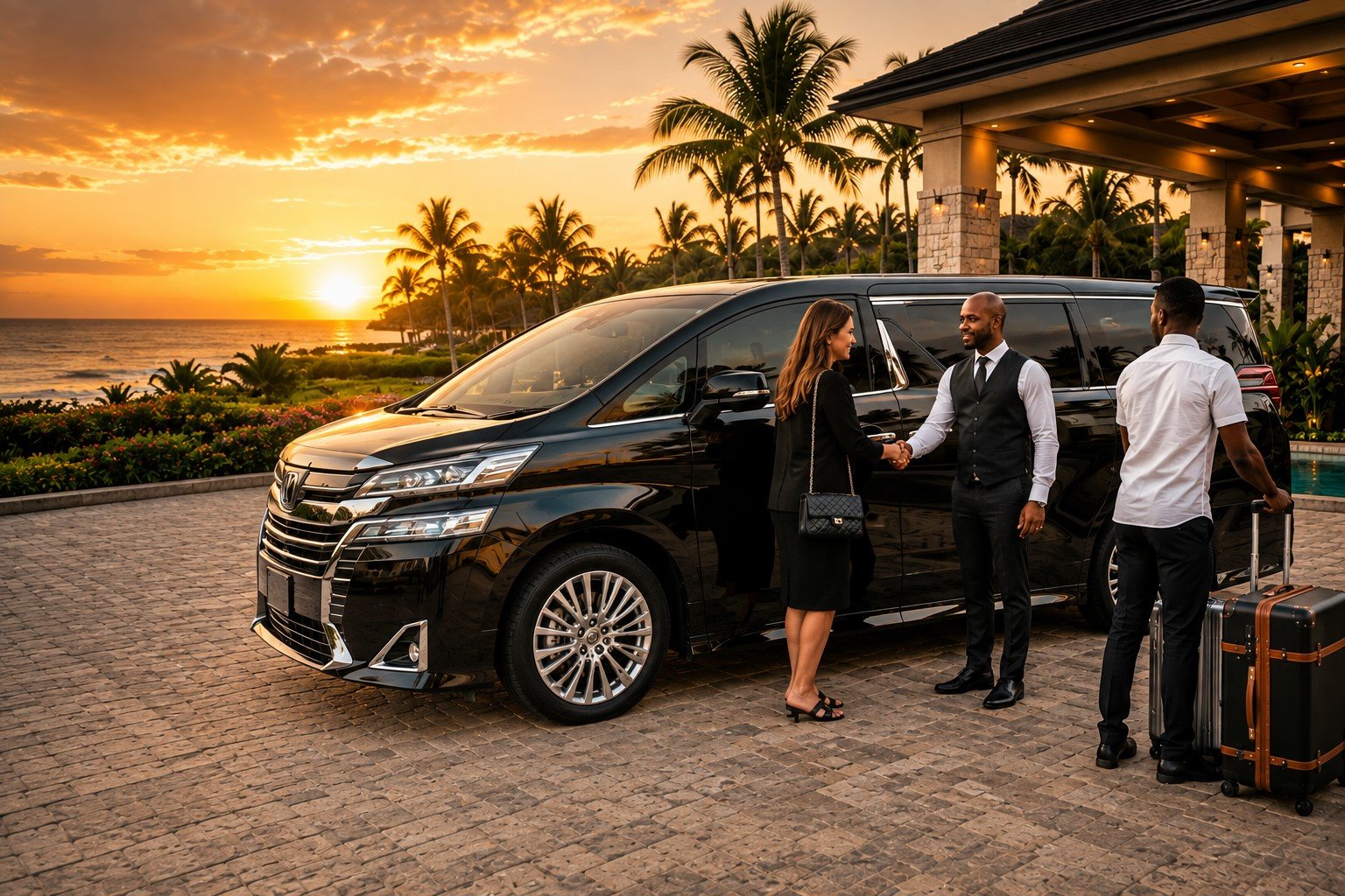 Montego Bay Airport Transfers to Ocho Rios Hotels 9 Standard private Ocho Rios hotel transfer vehicle