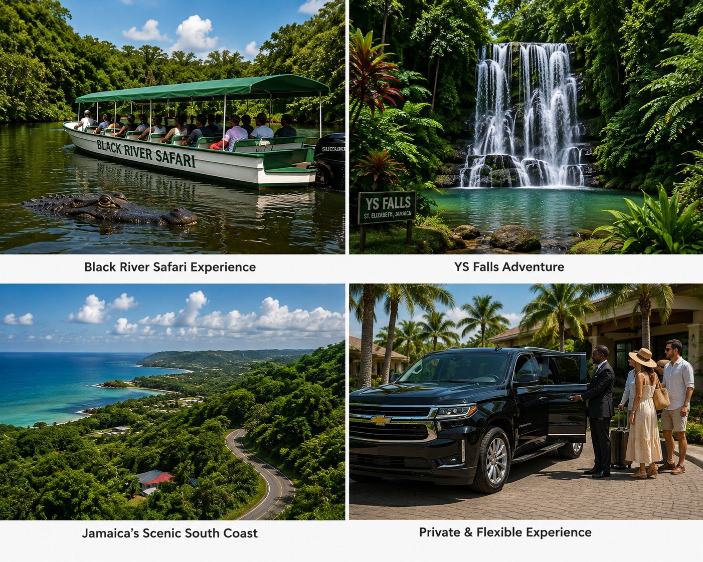 Black River Safari & YS Falls Luxury Experience Jamaica 2 Black River Safari boat experience Jamaica