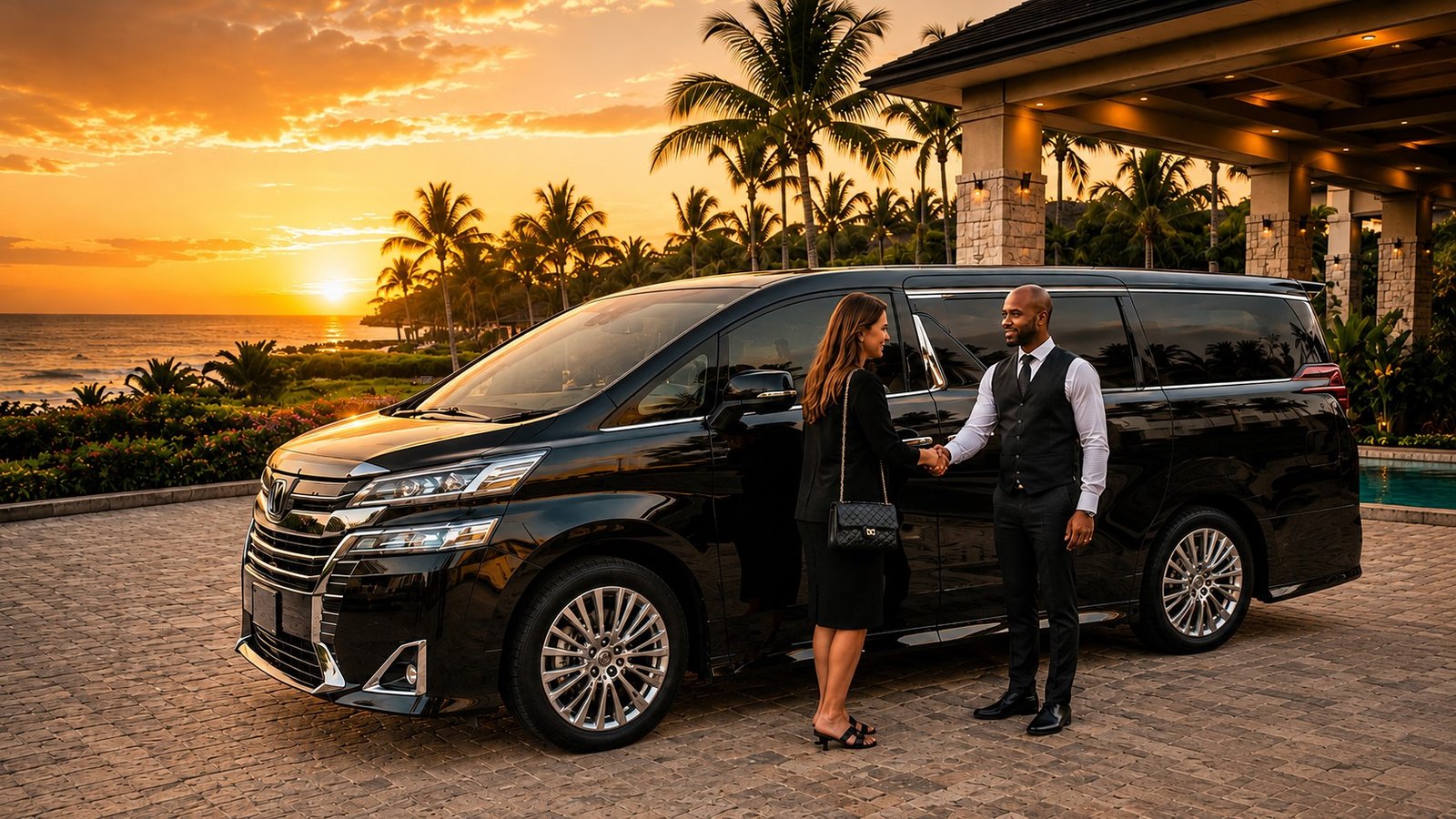 Toyota Vellfire private tour vehicle Jamaica