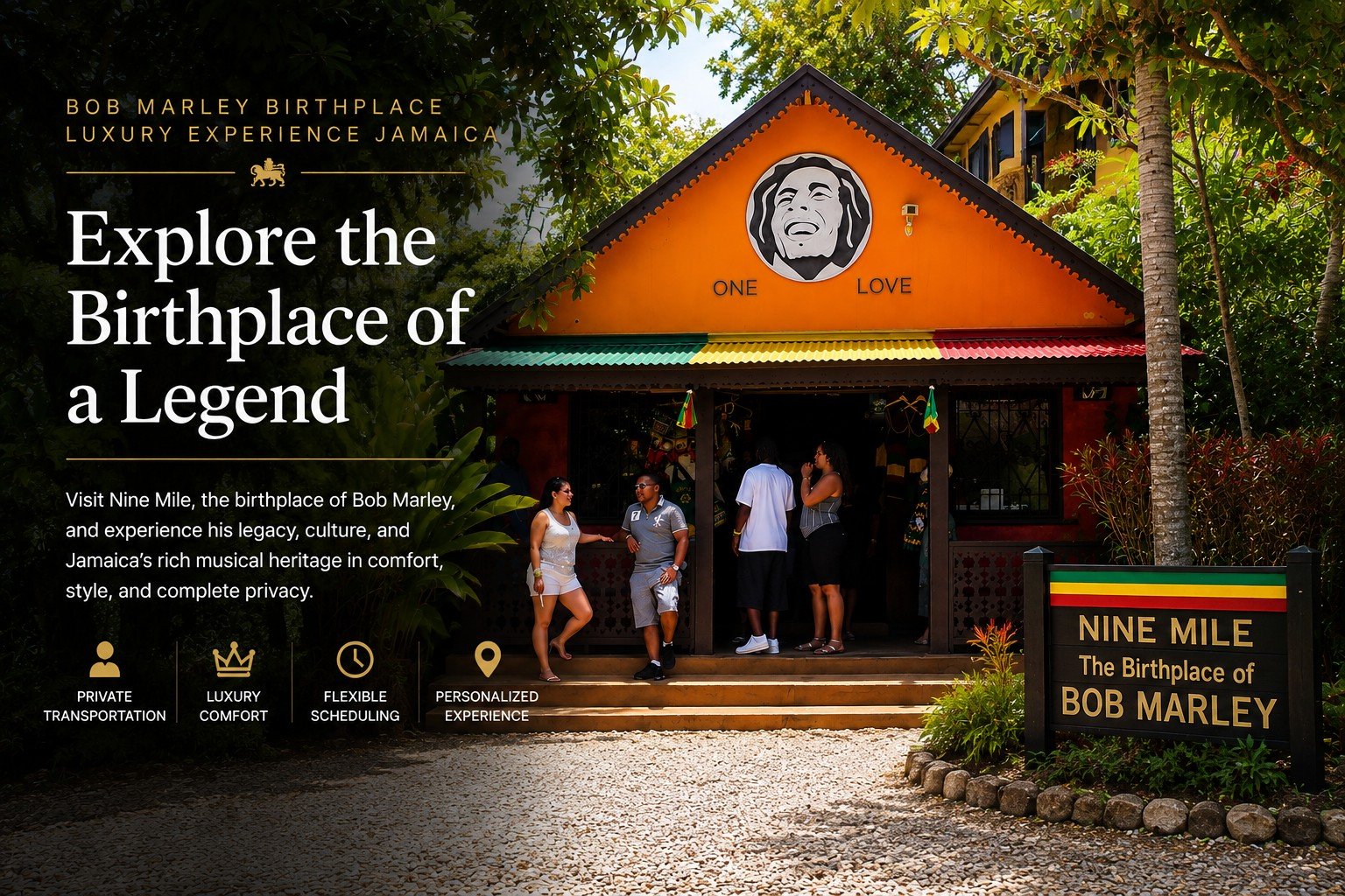 Bob Marley Birthplace Luxury Experience Jamaica