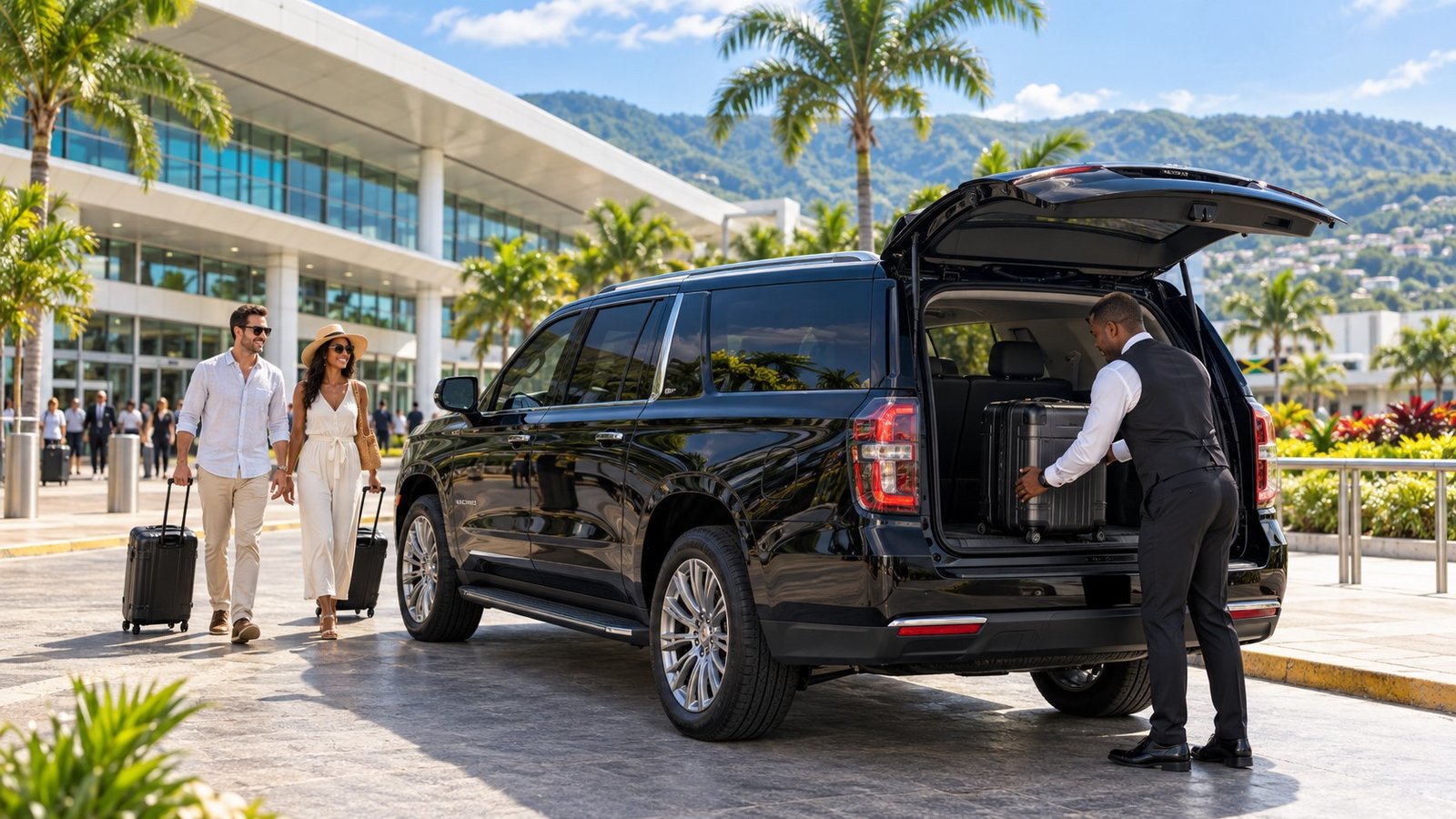 Montego Bay Airport Transfers to Ocho Rios Hotels 1 Montego Bay Airport Transfers to Ocho Rios Hotels private chauffeur service