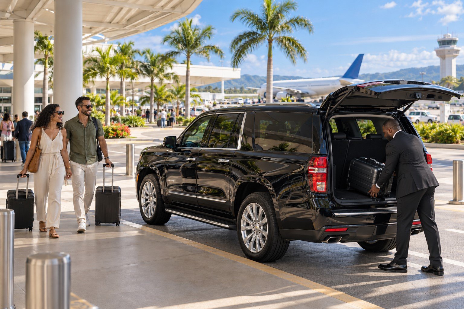 Montego Bay Airport Transfers to Ocho Rios Hotels 12 Ocho Rios Jamaica coastline and hotel transfer destination