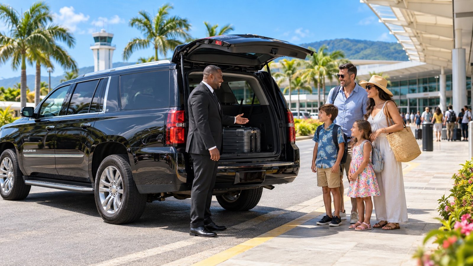 Montego Bay Airport Transfers to Montego Bay Hotels 10 Chevrolet Suburban for Montego Bay Airport Transfers to Montego Bay Hotels